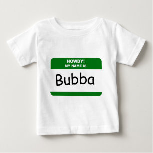 HOWDY! MIJN NAAM IS Bubba T-Shirts, Petten & kledi