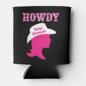 Howdy Nashville Bachelorette Blikjeskoeler (Voorkant)