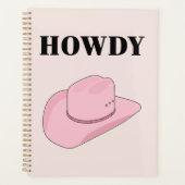 Howdy Pink Cowboy Casquette (Devant)