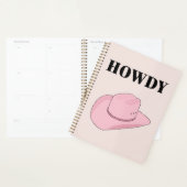 Howdy Pink Cowboy Pet Planner (Display)