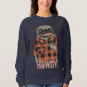 Howdy Pug Trui (Voorkant)