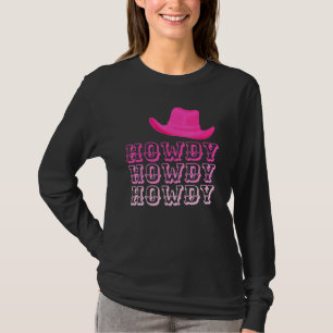 Howdy Rodeo Western Retro land Zuid T-shirt
