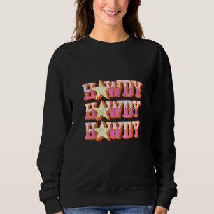 Howdy Rodeo Western Retro land Zuid Trui