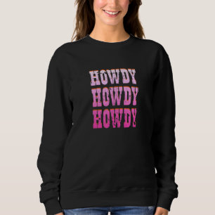 Howdy Rodeo Western Retro land Zuid Trui