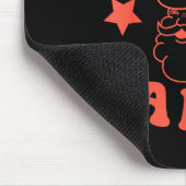 Howdy Santa Claus Retro Groovy Cowboy Western Chri Muismat (Hoek)