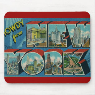  Howdy uit New York Muismat