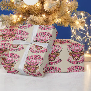 Howdy Valentijn Koe Valentijnse  Da&y Coquette Lie Cadeaupapier