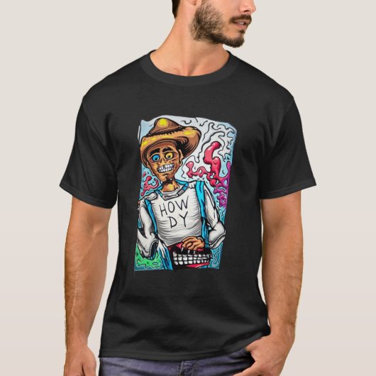 Howdy Zombie T-shirt (Voorkant)
