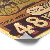  Howe fietsen en driewielers Poster (Hoek)