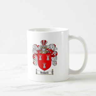 HOWELL FAMILY CREST - HOWELL COAT WAPENS KOFFIEMOK