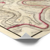 Howe's Map of The Oil District of Pennsylvania Poster (Hoek)