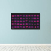 Howl: De geheime taal van de wolven Canvas Afdruk (Insitu (Houten vloer))