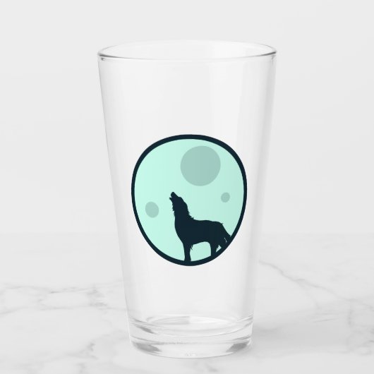 Howl naar de maan glas (Voorkant)