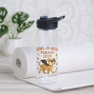 Howl O Ween Parade 2025 Schattige Hond Halloween K Waterfles