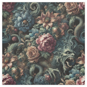 Howl of the Gilded Wild – Gothic Statement Tegel Stof