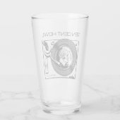Howl Pint Glass Glas (Achterkant)