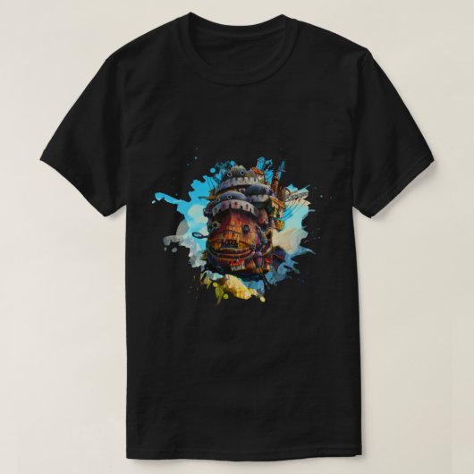 Howl_s schilderen t-shirt (Design voorkant)