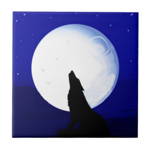 Howlin Coyote - Tucson Arizona Tegeltje