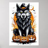Howlin' Halloween Poster (Voorkant)