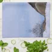 Howling Alaskan Timber Wolf Theedoek (Gevouwen)