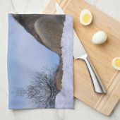 Howling Alaskan Timber Wolf Theedoek (Quarter Fold)