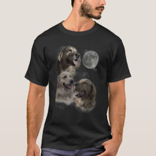Howling at the Moon Shirt - Funny Golden Retriever