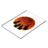 Howling bij de maan notitieboek (Linkerzijde)
