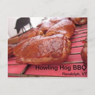 Howling Hog Barbecue Chicken is Tasty Briefkaart