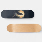 Howling Lone Wolf Skateboard Deck (Horizontaal)