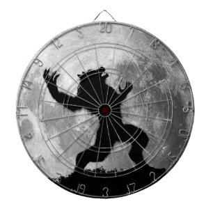 Howling Mad Werewolf Dartboard Dartbord