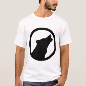HOWLING T-shirts met WOLF (Voorkant)