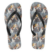 Howling Treeing Walker Coonhound Teenslippers (Voetbed)