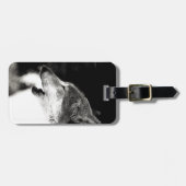Howling Wolf Bagagelabel (Voorkant horizontaal)