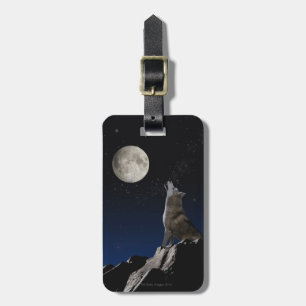 Howling Wolf Bagagelabel