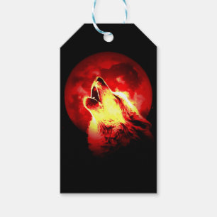 Howling Wolf bij Red Night Cadeaulabel