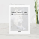 Howling Wolf Birthday Kaart (Achterkant)