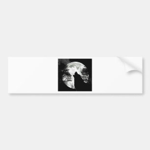 Howling Wolf Bumpersticker