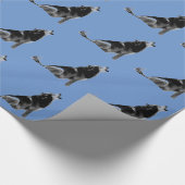 Howling Wolf Cadeaupapier (Hoek)