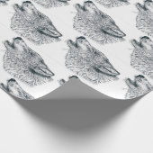 Howling Wolf Cadeaupapier (Hoek)