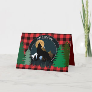 Howling Wolf Full Moon Kaart