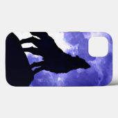 Howling Wolf & Fullmoon Case-Mate iPhone Case (Achterkant (horizontaal))