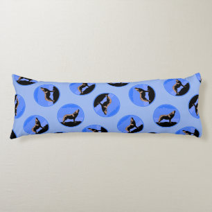 Howling Wolf in Winter - Oorspronkelijke Wilde Kun Lichaamskussen