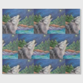 Howling Wolf inpakpapier (Vlak)