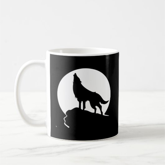 Howling Wolf Koffiemok (Links)