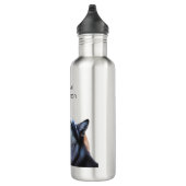 Howling Wolf Monogram Waterfles (Rechts)