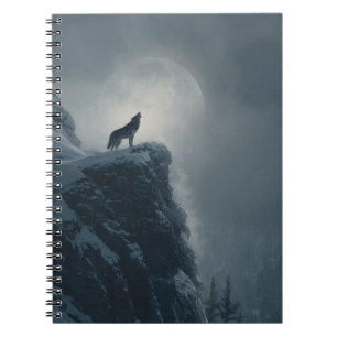 Howling Wolf Moonlight Notitieboek