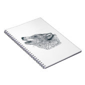 Howling Wolf Notitieboek (Rechterzijde)
