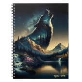 Howling Wolf Notitieboek (Voorkant)