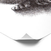 Howling Wolf rencontre Singer Owls Poster (Coin)