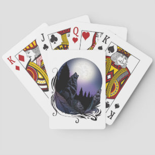 Howling Wolf (Signature Design) Speelkaarten
